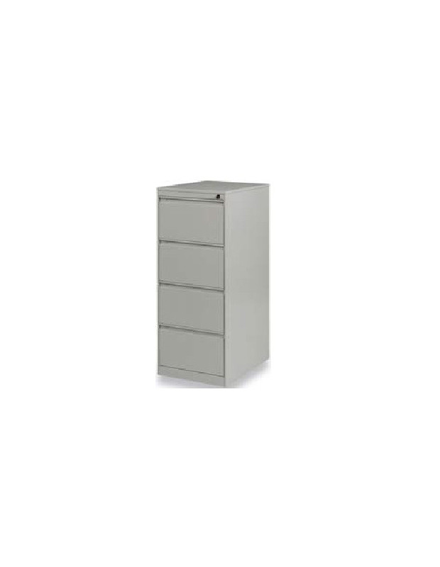 CLASSIFICATORE 4 CASSETTI LAMIERA GRIGIO 7038 dim.48x66x132h