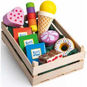 SET DOLCI IN LEGNO