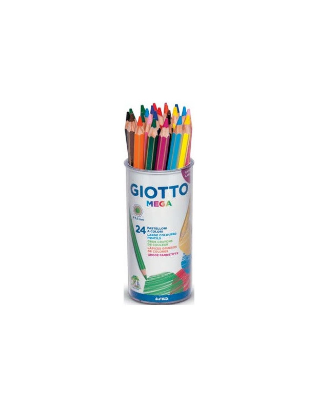 PASTELLONI  GIOTTO MEGA 24pz