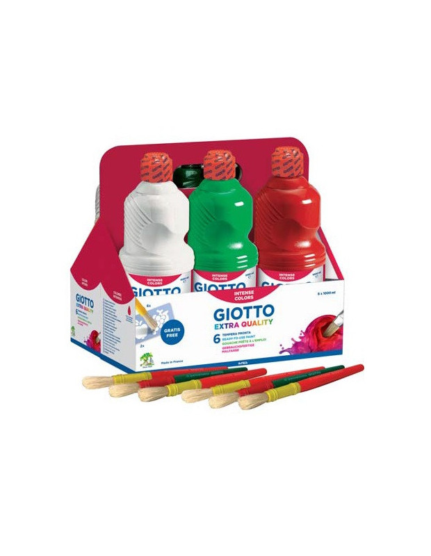 TEMPERA GIOTTO ROSSO 1000ml