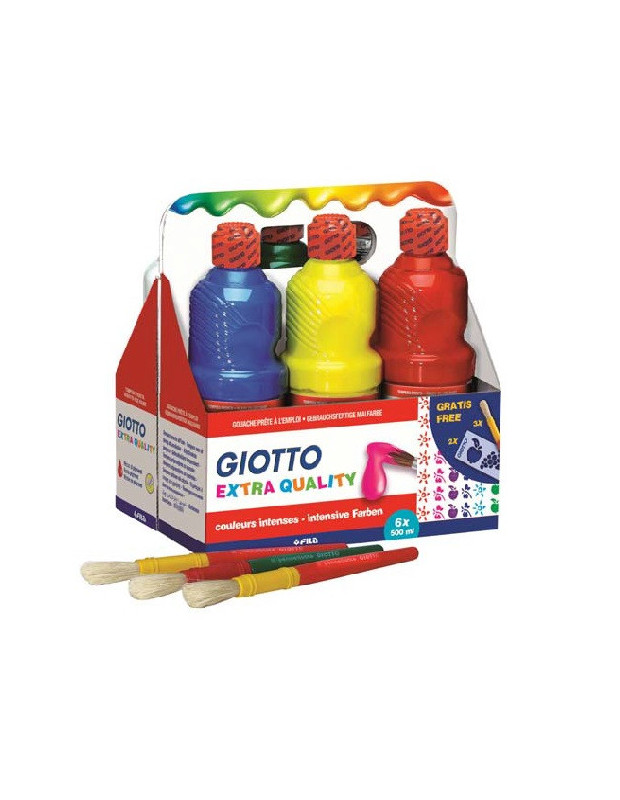 TEMPERA GIOTTO PRONTA 6X500ml