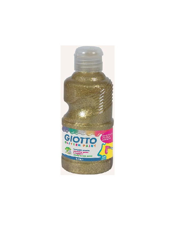 TEMPERA GLITTER  GIOTTO ORO 250ml