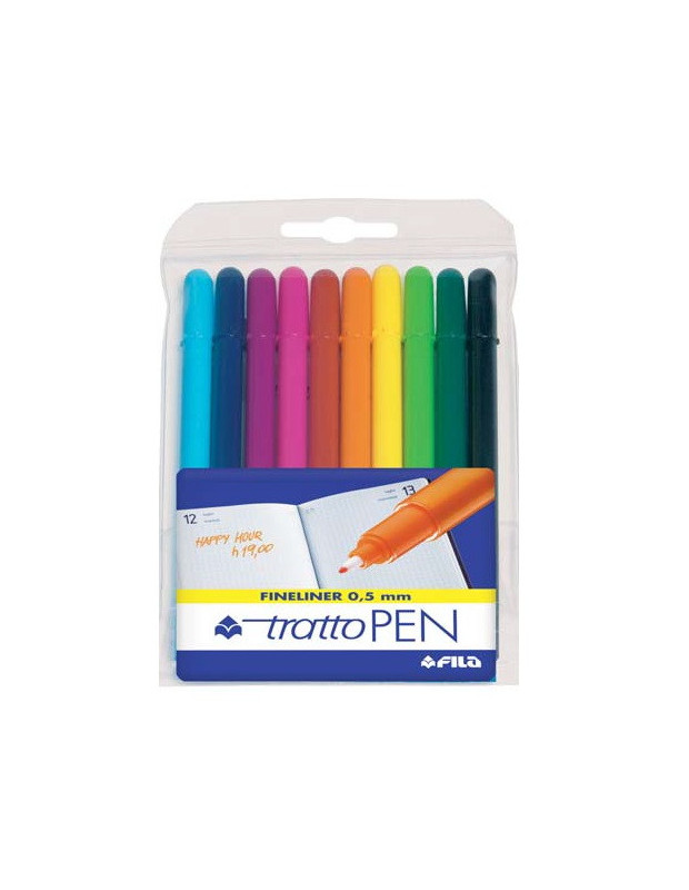 TRATTO PEN 12 COLORI