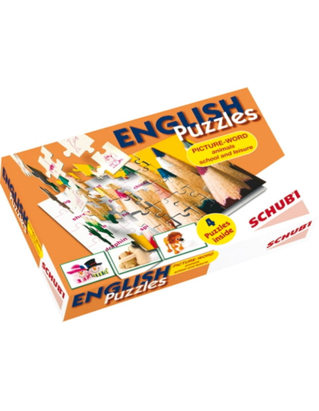 PUZZLE IN INGLESE: SCUOLA E GIOCHI