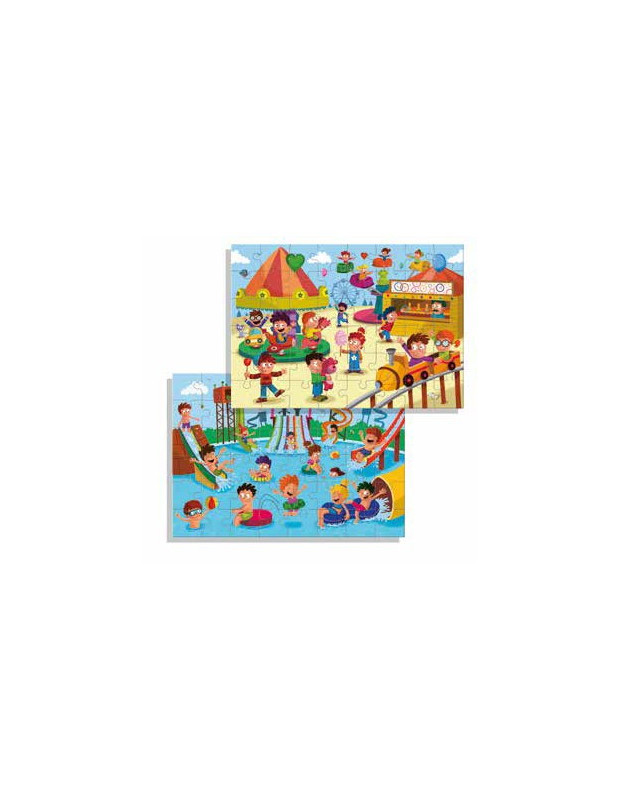 PUZZLE 2X48 PARCO AQUATICO E FIERA