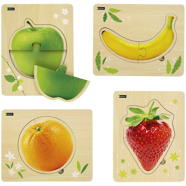 PUZZLES I MIEI PRIMI FRUTTI SET DA 4