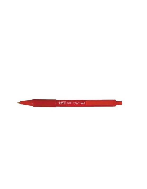 PENNA A SFERA SCATTO SOFT FEEL GRIP ROSSO 12pz