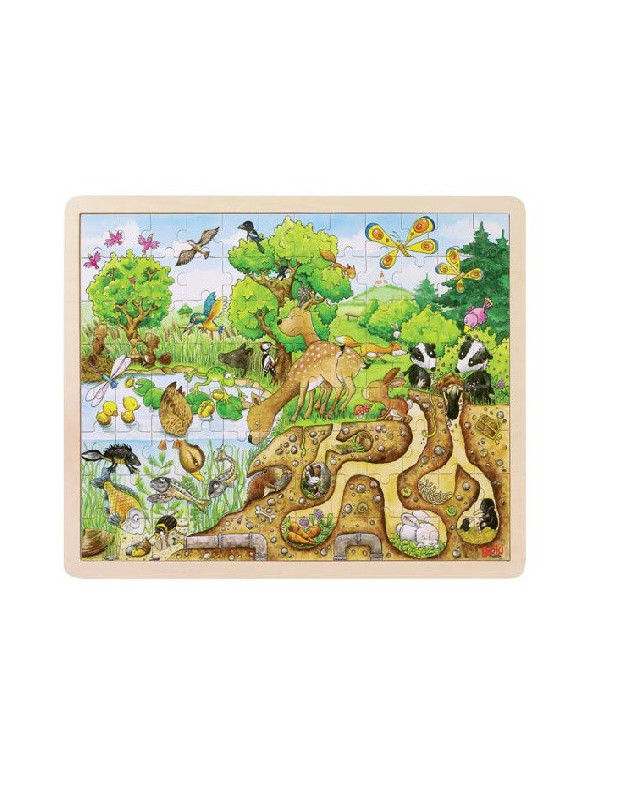 PUZZLE GLI ANIMALI DEL BOSCO