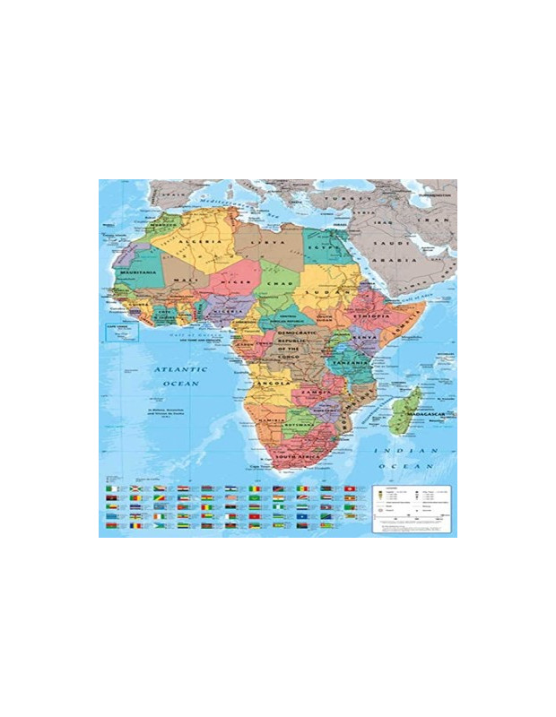 CARTA GEOGRAFICA AFRICA